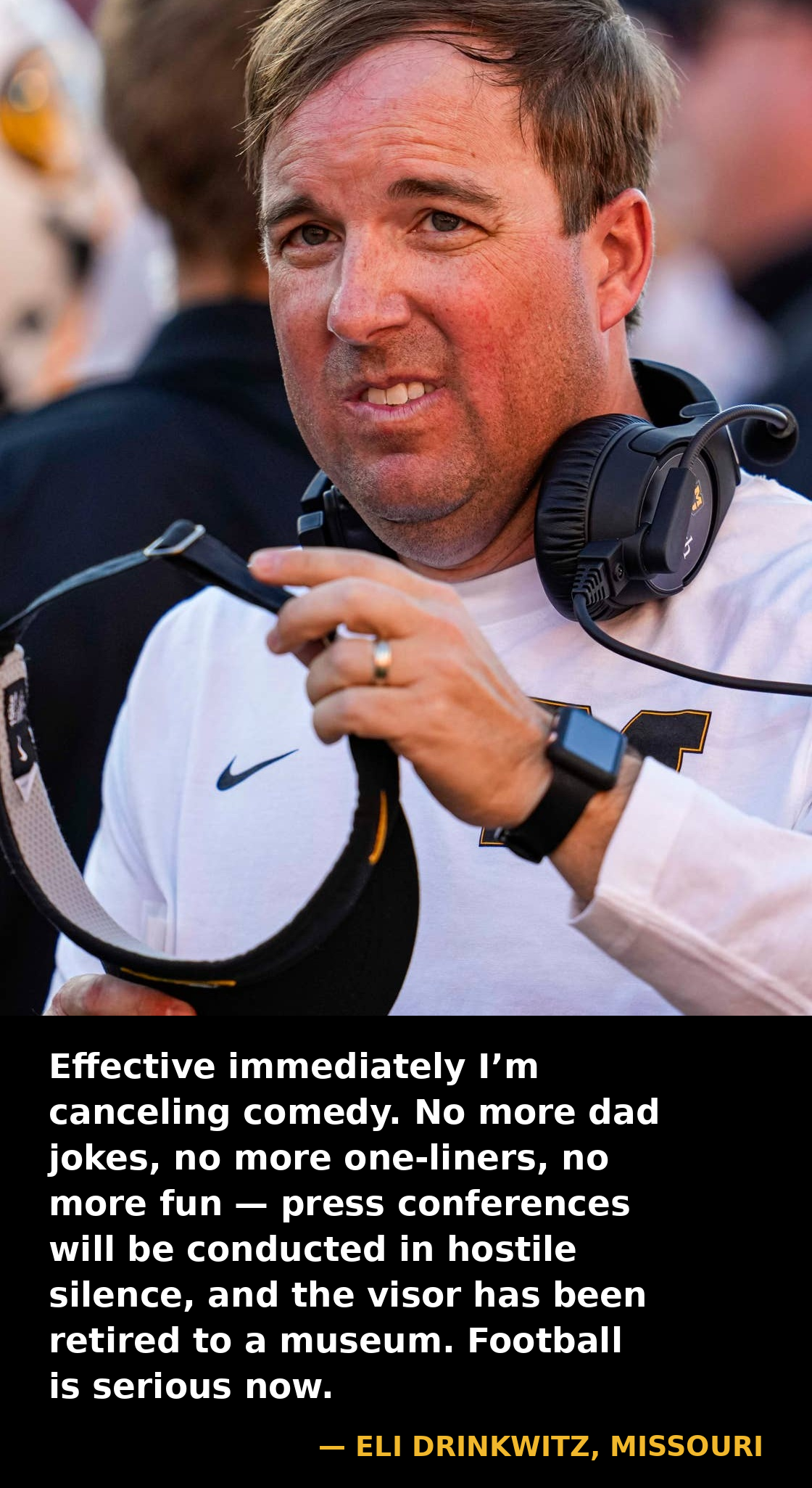 Eli Drinkwitz coach meme