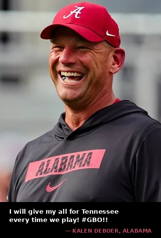 Kalen DeBoer coach meme