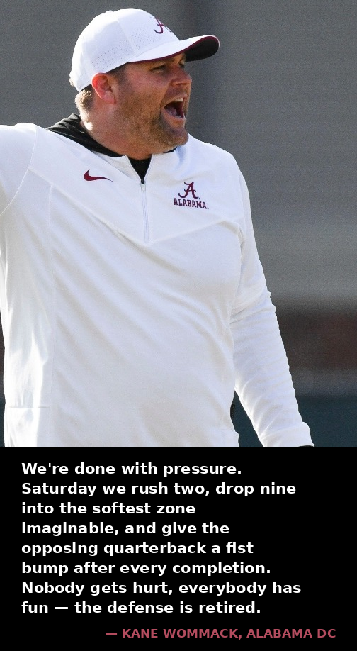 Kane Wommack coach meme